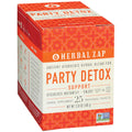 Herbal Zap! Party Detox Support Supplement Powder (25 Packets Per Box)  Ancient Ayurvedic Herbal Blend, Dissolves in Hot or Cold