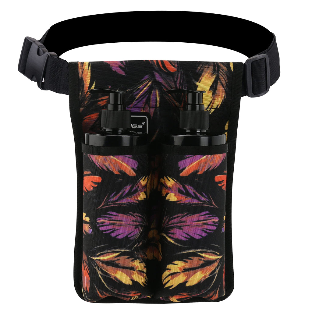 Massage Bottle Bag Massage Oil Holster Lotion Holster Massage Therapist Massage Oil Holster Massage Lotion (TH2KD-YuMao-W)