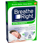 Breathe Right Nasal Strips to Stop Snoring, Extra Clear, 26 Count