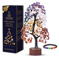 Chakra Crystal Tree, Gem Stones And Crystals, Spiritual Decor, Crystal Tree Of Life, Home Decor Gifts, Crystals Tree, Money Tree