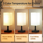 Light Therapy Lamp 10000 Lux Therapy Light with Remote and Touch Control, 3 Color Temperature, 5 Brightness Level Full Spectrum