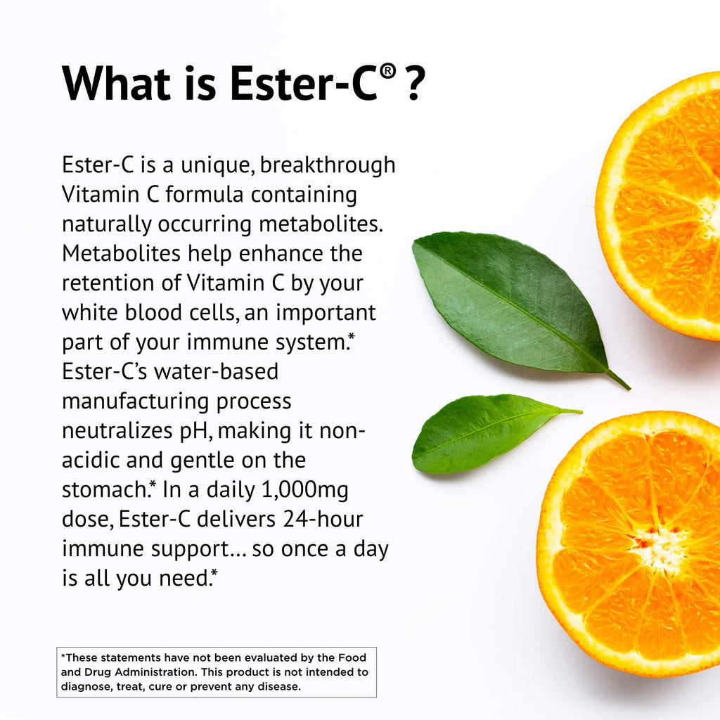 American Health Ester-C with Citrus Bioflavonoids, 1000 mg, 90 Tablets