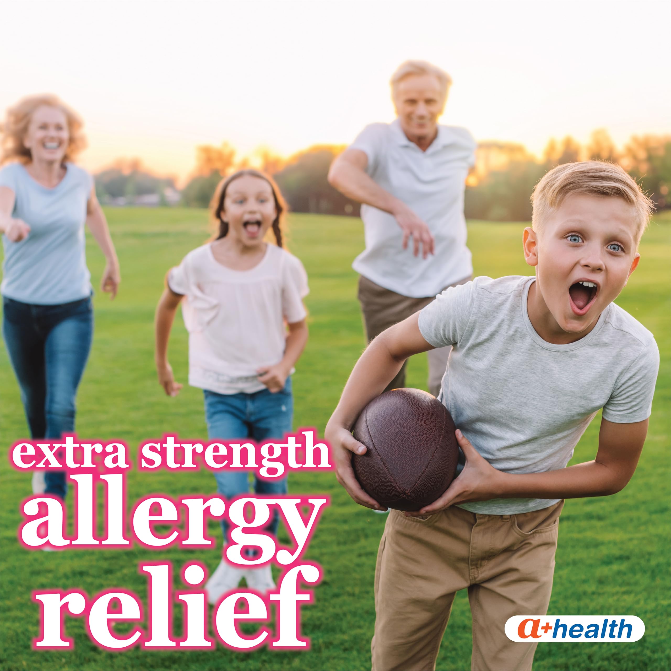 A+Health Extra Strength Allergy Relief Dye-Free Medicine, Diphenhydramine 50mg Softgels, Maximum Strength, 100 Count
