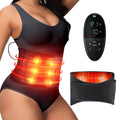 Red Light Therapy for Body: Infrared Light Therapy Belt Heating Massage Pad with Vibration for Back, Waist, Shoulder, and Belly 