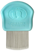 LiceLogic Lice and Nit Eliminator Comb - Effective Against Super Lice, Professional Grade, Stainless Steel Teeth, No-Slip Grip H