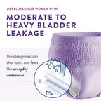 Prevail Per-Fit for Women Daily Protective Underwear - Pull-up Disposable Adult Diaper for Women, Extra Absorbency, X-Large - 56