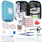 276PCS Small Travel First Aid Kit Supplies for Business, First Aid Kits Backpacking Essentials Items Trauma First Aid Survival K