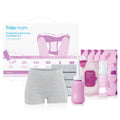 Frida Mom Postpartum Recovery Essentials Kit, Includes Disposable Underwear, Instant Ice Maxi Pads, Perineal Healing Foam, Perin