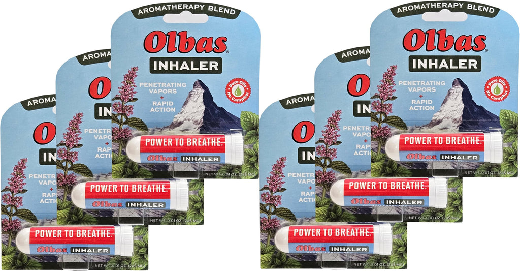 Olbas Inhaler, Pocket Size - 6 Pack