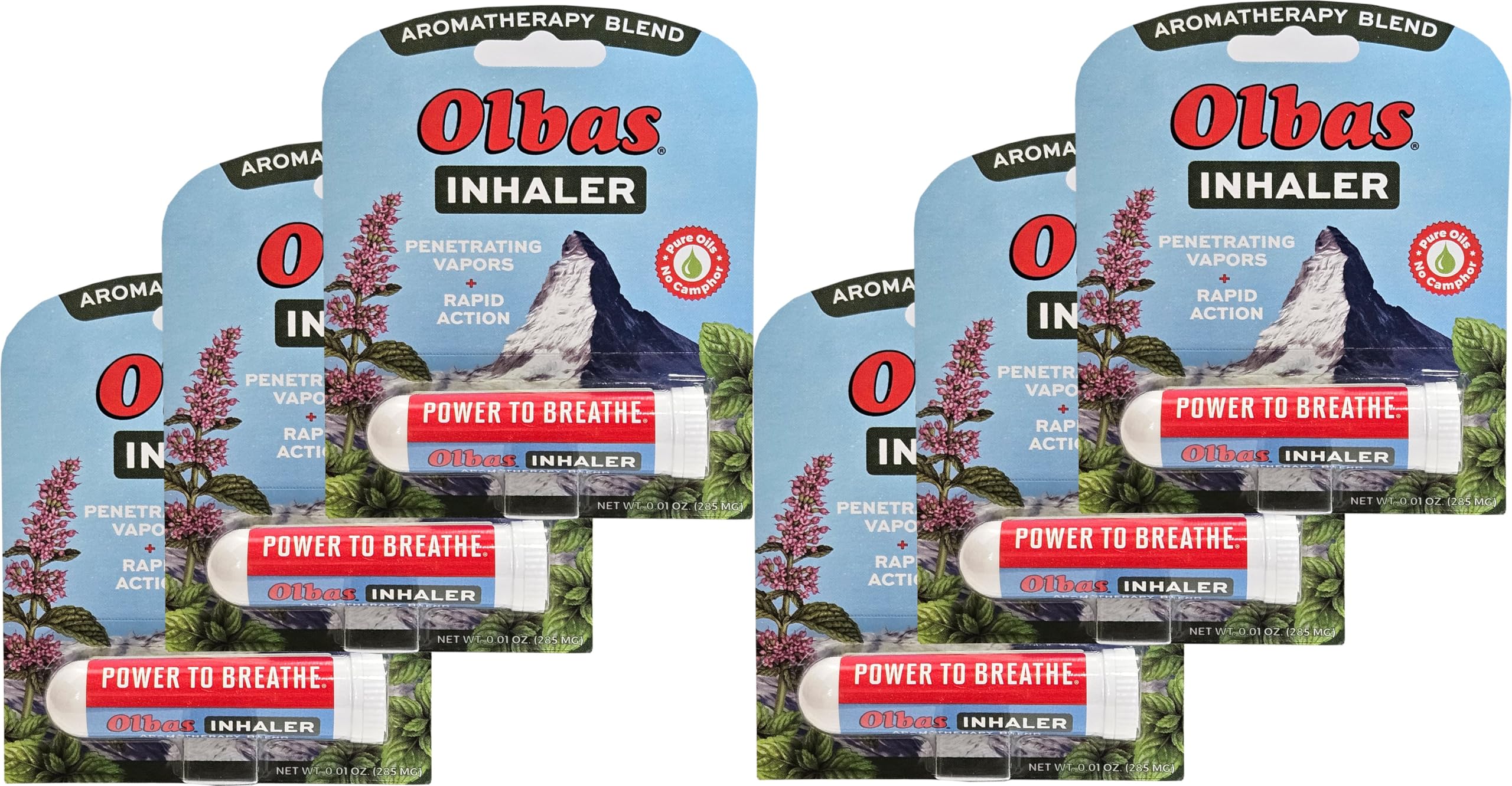 Olbas Inhaler, Pocket Size - 6 Pack