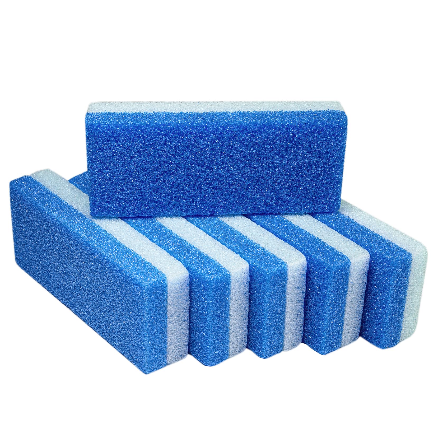 DeEnti Pumice Stones, Pack of 6 Professional Grade Pumice Stone for Feet, Salon Quality Foot Callus Remover, Double Sided Foot S