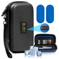 MOSKESON Insulin Cooler Travel Case - TSA Approved Medication Diabetic Cooler for Travel with Thermometer Temperature Display Re