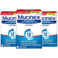 Mucinex Maximum Strength Chest Congestion Medicine for Relief, Expectorant, Lasts 12 Hours, Extended-Release Bi-Layer Tablets, 4