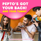 Pepto Bismol Chews, Fast and Effective Digestive Relief from Nausea, Heartburn, Indigestion, Upset Stomach, Diarrhea, 72 Total (