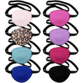 Geyoga 16 Pieces Eye Patches for Adults Soft Medical Eye Patches Adjustable Single Eye Patch Silk Single Eye Mask Eye Patches fo