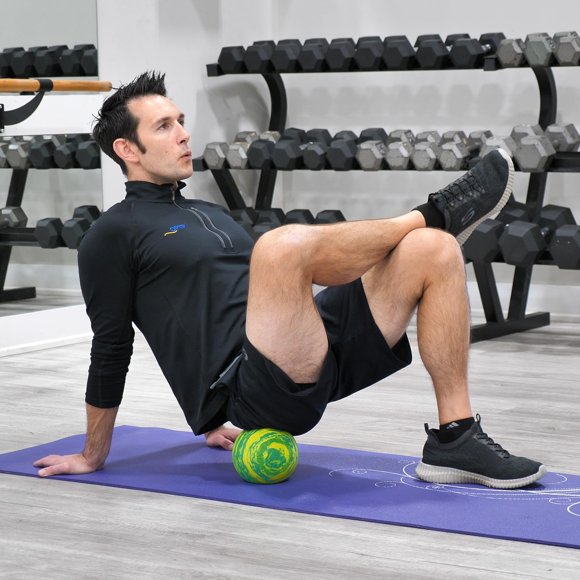 OPTP Posture Ball - Foam Roller Balls for Massage, Physical Therapy, Exercise and Fitness - Mobility Ball to Release Muscle Tens