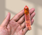 Brecciated Jasper Crystal Towers ~ Natural Healing Crystal Point Obelisk for Reiki Healing and Crystal Grid (3- Inch)