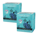 Natracare: Natural Ultra Long Pads With Wings (2 X 10 Ct)
