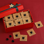 YooNotee 32 Pack Black Obsidian Heart Stone Valentine's Gift Sets Bulk 0.8 Inch 16 Pcs Crystal Gemstone Crystals Rock With16 Pcs