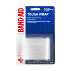 Band-Aid Brand of First Aid Products Tough Wrap Self-Adhesive Bandage Wrap, Elastic & Water-Resistant for Minor Wound Care & Dre