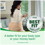 Depend FIT-FLEX Incontinence Underwear for Women, Maximum Absorbency, Tan, X-Large (Pack of 4)