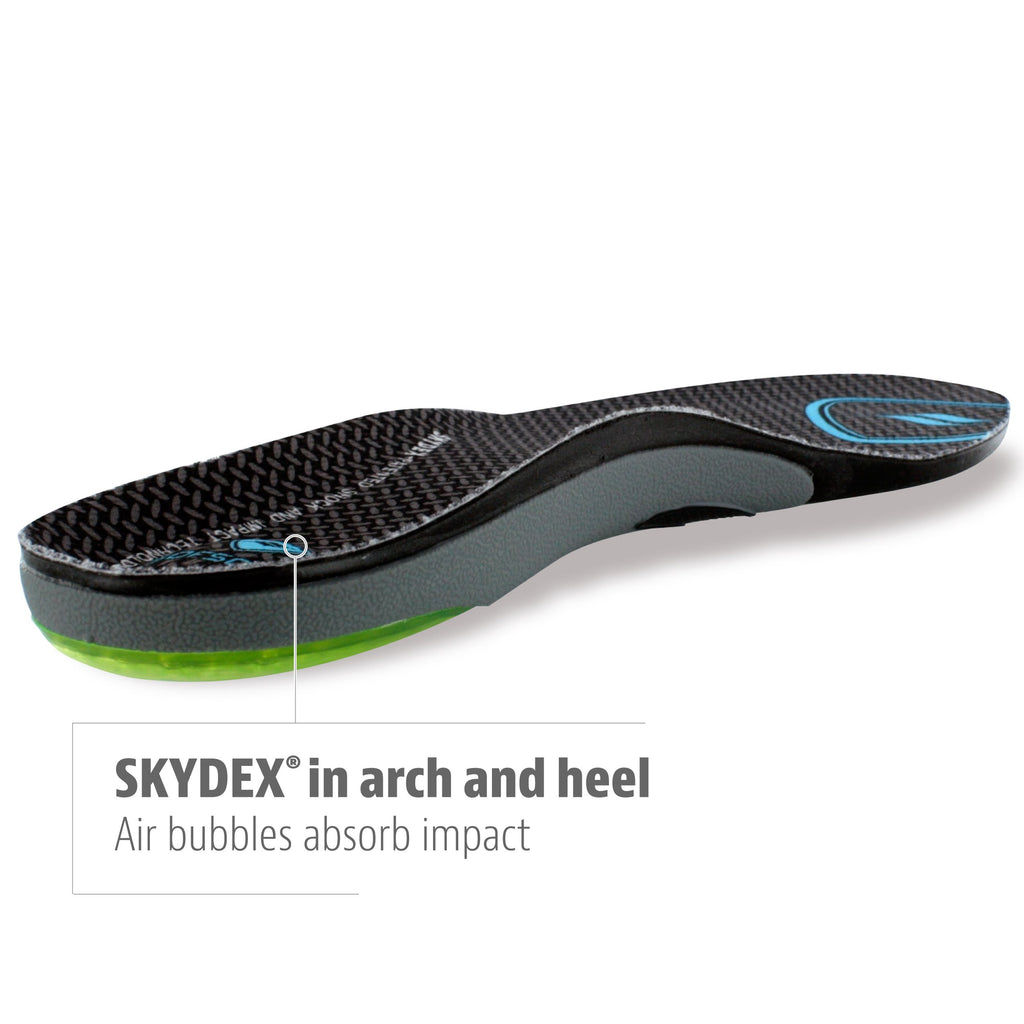 Sof Sole Womens 5-7.5 Insoles AIRR, Black, Womens 5-7.5