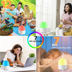 CHOUWEEK Cordless Rechargeable Diffuser for Essential Oil, Battery Operated & Wireless USB Aroma Diffuser Humidfer, Mini Portabl