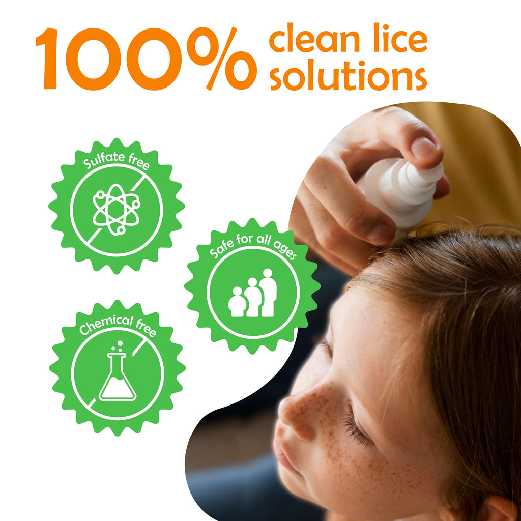 Nit Free Mint Head Lice Spray (Peppermint, 8-Ounce)