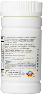 21st Century Prenatal Tablets, 60 Count (Pack of 3)