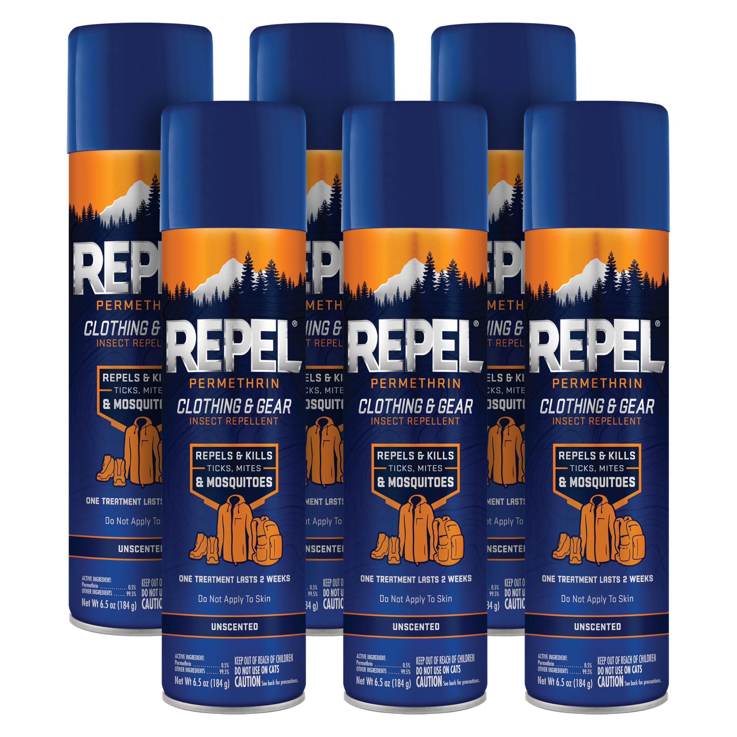 Repel Permethrin Clothing & Gear Insect Repellent, Use on Outdoor Gear, Tents and Sleeping Bags, Repels Mosquitoes, Ticks, Mites