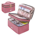 Lexeeco Medicine Storage Bag Pill Bottle Organizer with Portable Small Pouch Travel Medication Bottle Organizer for Emergency Ho