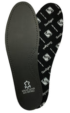 Moneysworth & Best Mens Leather Insole, Black, 10-11
