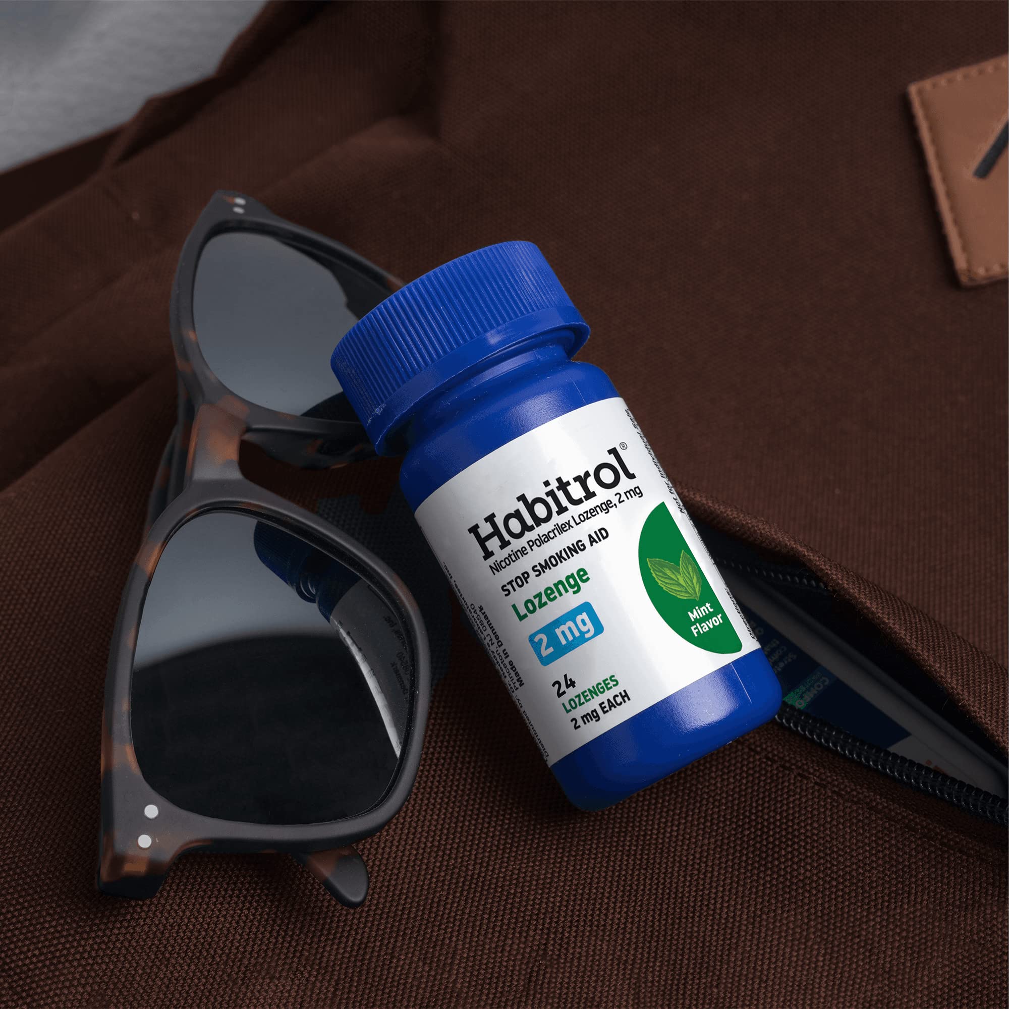 Habitrol Nicotine Lozenges - 2 mg, Mint Flavor, 72 Count - Nicotine Lozenge to Reduce Cravings & Help Quit Smoking