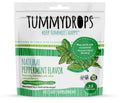 Tummydrops, Natural Peppermint, Gluten Free & Vegan, 33 Individually Wrapped Pure Peppermint Oil Lozenges Made with Organic Ingr
