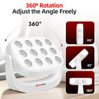 Red Light Therapy, Near Infrared 660nm 850nm Portable Red Light Therapy for Face and Body 4000mAh Battery Include Rotate 360 Deg