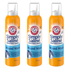 Arm & Hammer Simply Saline Wound Wash 7.4 Ounce - 3 Pack