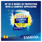 Tampax Pocket Pearl Tampons Regular Absorbency with LeakGuard Braid, Unscented, 16 Count