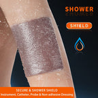 Transparent Film Dressing, Tattoo Aftercare Bandage, Shower Shield Water Barrier, PICC Catheter Shower Cover Protector, Waterpro