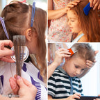 OWNHEALER Professional Lice Comb Kit - for Lice, Nits, and Dandruff Removal. Quick Results for Head Lice Treatment - Suitable fo