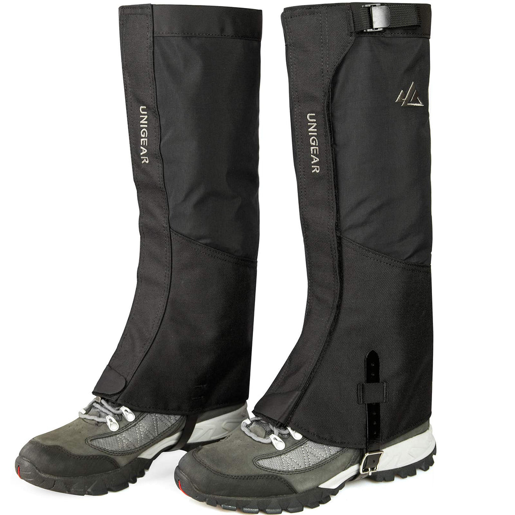Unigear Snow Leg gaiters, Waterproof Boot gaiters for Hiking Walking climbing Hunting Skiing 1000D Fabric (Medium)