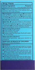 ENERIDEA Wart & Corn Remover Liquid with Salicylic Acid, Fast Acting Wart Removal for Plantar Wart, Flat Wart, Common Wart, Corn