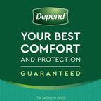 Depend FIT-FLEX Incontinence Underwear for Women, Disposable, Maximum Absorbency, Medium, Blush, Tan (44 Count)