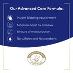 Dove Advanced Care Hand Sanitizer Deep Moisture Pack of 4 for Soft, Smooth Skin 99.99% Effective Against Many Germs, 8 oz