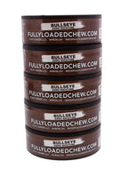 Fully Loaded Chew Tobacco and Nicotine Free Classic Bullseye Pouches Signature Flavor, Chewing Alternative-5 Cans