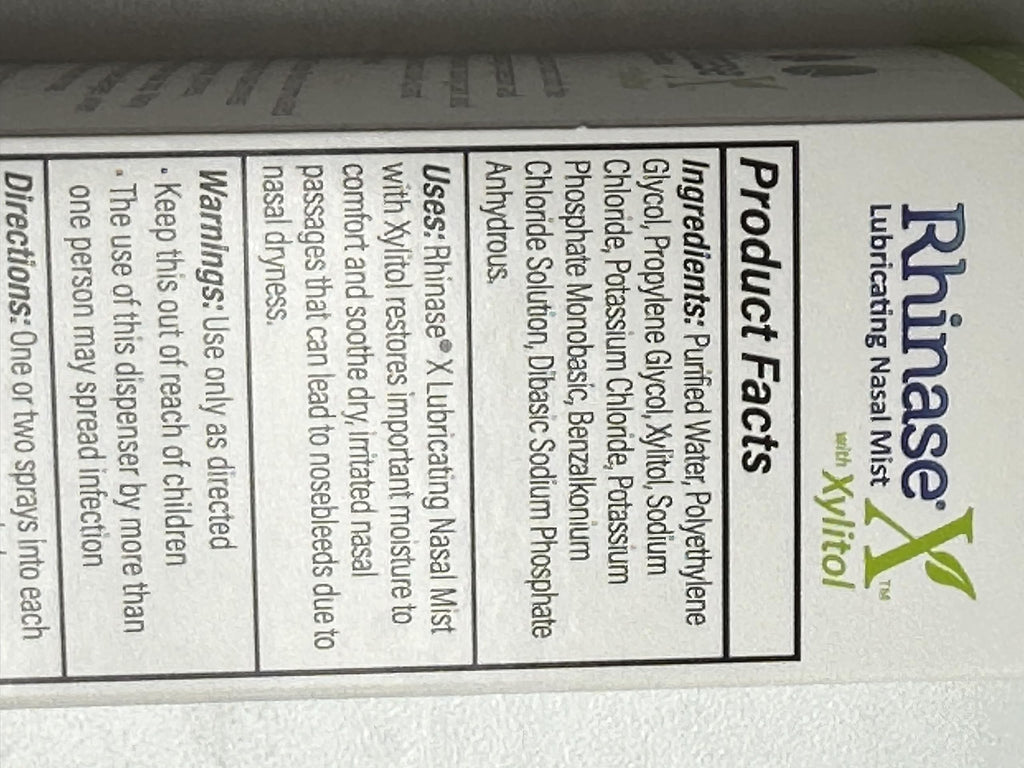 New:Rhinase X Combo Pack - Nasal Gel (30g) & Spray (30ml) for Complete Nasal Relief: Dryness, Congestion, Post Nasal Drip, and A