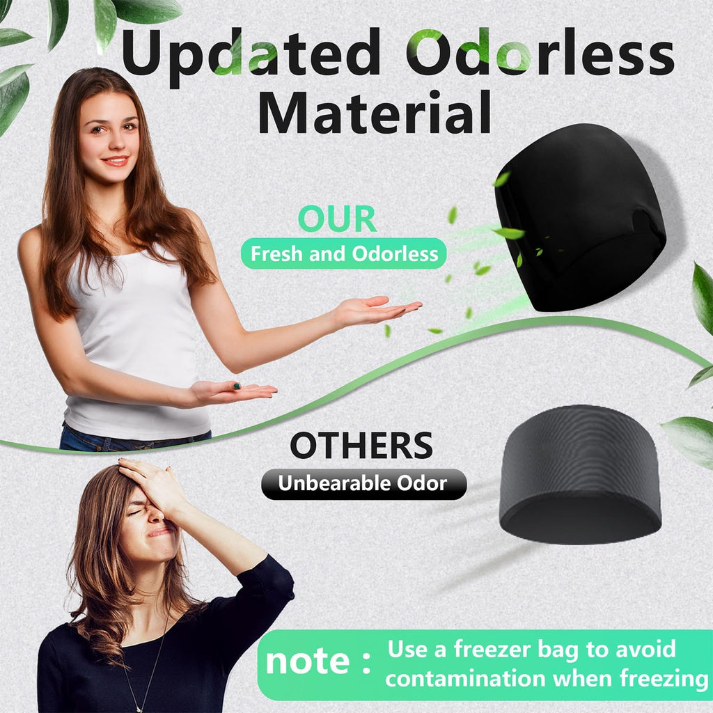 Migraine Headache Relief Cap, Migraine Relief Cap Hot & Cold Therapy Hangover Hat Mask Odorless Migraine Headache Hat for Puffy