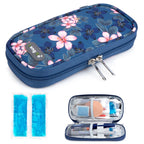 YOUSHARES Insulin Cooler Travel Case TSA Approved Medication Diabetic Supplies Cooler for Travel Refrigerated Medicine Organizer