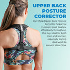 Chirp Ultimate Back + Neck Bundle, 4-Pack Wheel Roller Set with Carrying Case & Posture Corrector, Includes Focus, Deep Tissue,