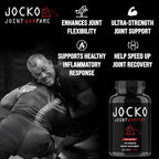 Jocko Fuel Joint Support Supplement - Glucosamine MSM for Joint Pain(180 Capsules)