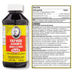 FATHER JOHNS Cough and Allergy Bundle, 4 fl oz Cough Suppressant, Cold & Allergy Relief